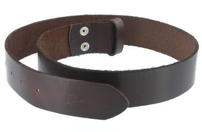 Premium Leather Buckle Belt - Brown