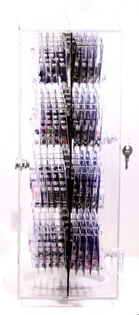 18” Double Sided Body Jewelry Display with J Hooks- Display Only