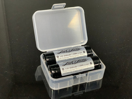 InkJecta Flite X1 18500 Battery Pack — Double Pack