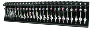 48 Piece Acrylic Z Strip Display Rack (Display Only) - Painful Pleasures
