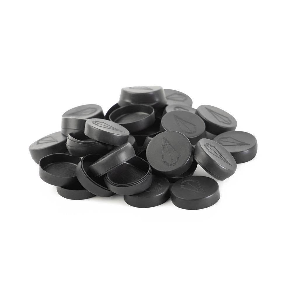 Peak Lazur Tattoo Power Supply Disposable Knob Covers — Bag of 50
