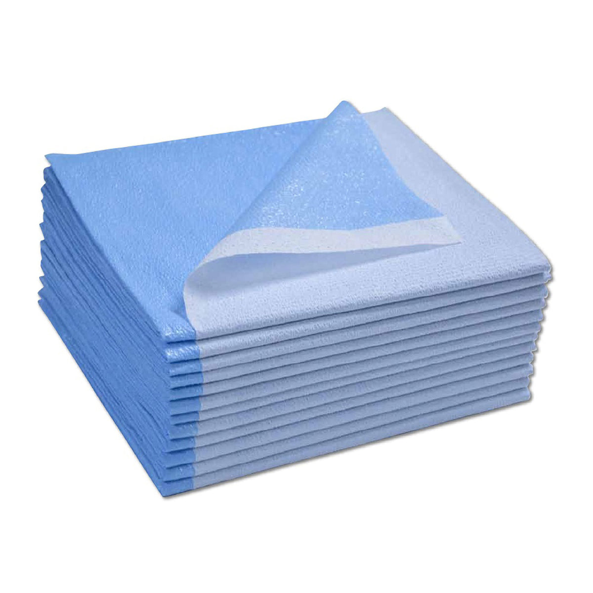 Blue Drape Sheets — 40" x 60" — Case of 100