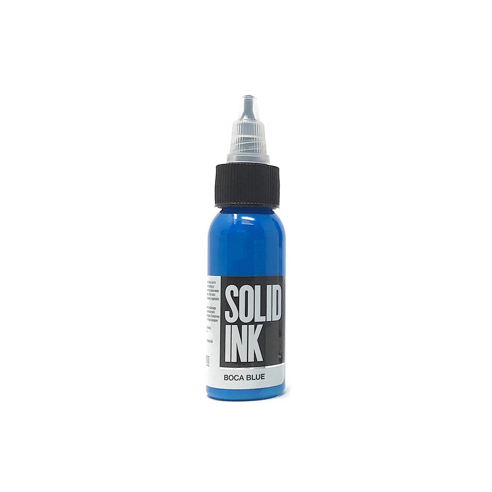 Boca Blue — Solid Ink — 1oz Bottle