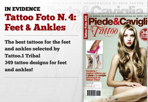 Tattoo Foto N° 4: Feet & Ankles Book of just Piede & Caviglia