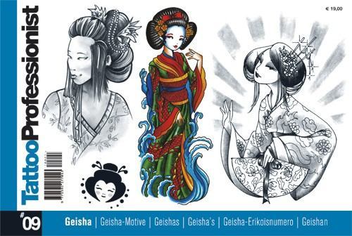 Professional Series # 9 Tattoo Book of Geisha