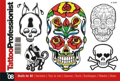 Tattoo Professionist # 8 - Skulls for All Tattoo Book