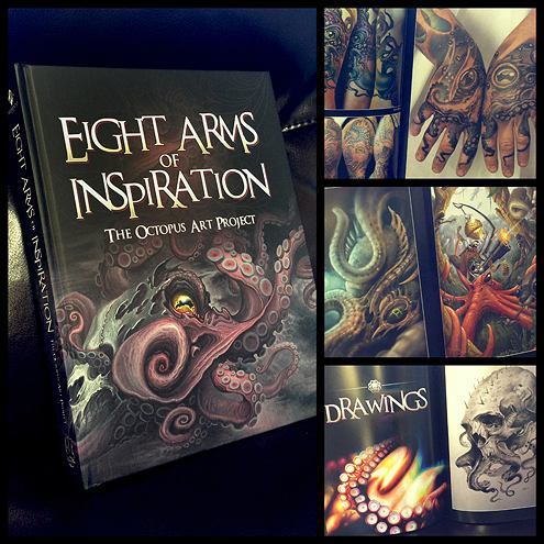 Eight Arms of Inspiration: The Octopus Art Project : Hard Cover Book