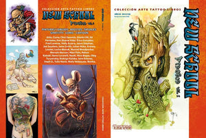 New School Tattoos Book from Argentina Volume 2 - In Spanish - Painful Pleasures