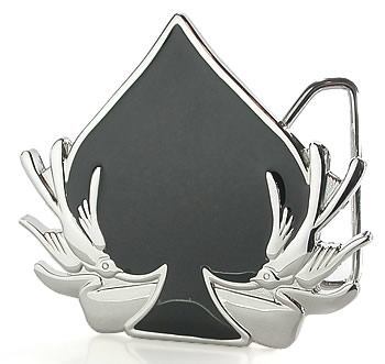 Doves and Spade Wholesale Belt Buckle