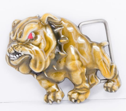 Bull Dog Belt Buckle