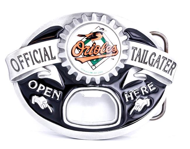 Baltimore Orioles Official Tailgater Bottle Opener Belt Buckle