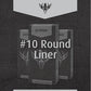 #10 BugPin Round Liner — Precision Needles — Box of 50 Premade Sterilized Tattoo Needles