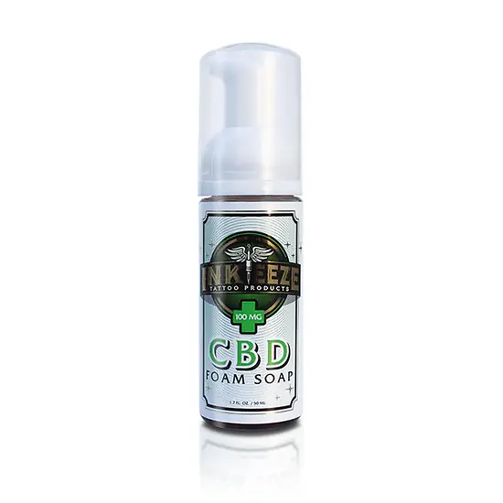 INK-EEZE CBD Foam Soap - 1.7oz.