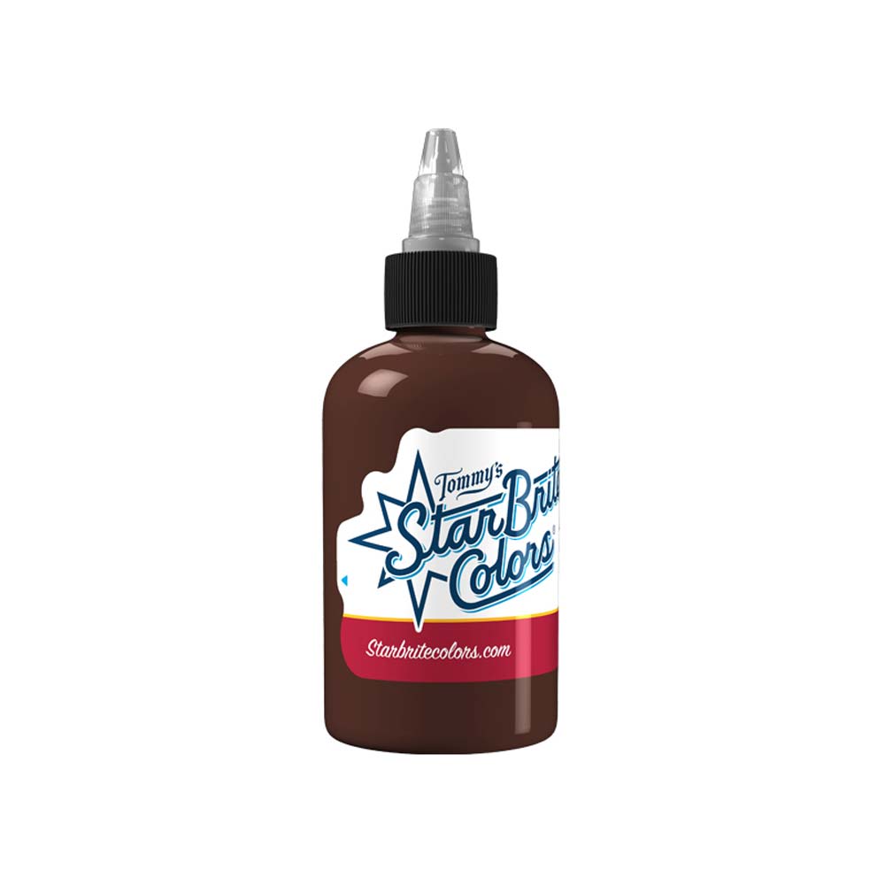 StarBrite Colors Tattoo Ink by Tommy’s Supplies – Chocolate Brown – Pick Your Size