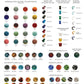 Gorilla Glass Complete Color Chart