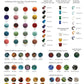Gorilla Glass Color Chart 2