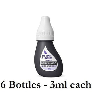 Dark Chocolate — BioTouch Pure Single Use Pigment — Permanent Makeup Ink - Painful Pleasures