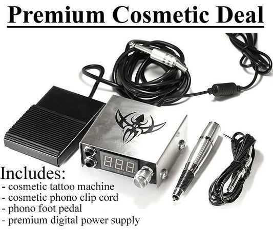 Premium Cosmetic Tattoo Machine Kit