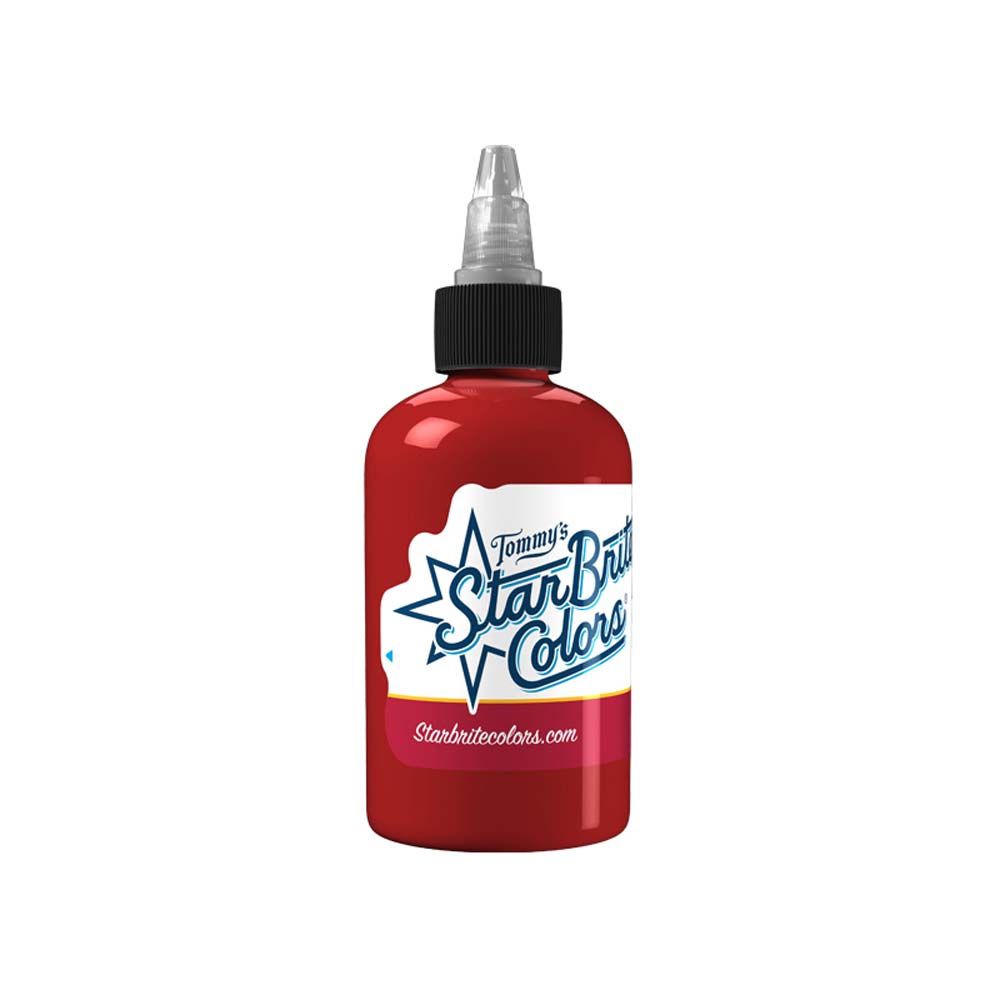 StarBrite Colors Tattoo Ink by Tommy’s Supplies – Crimson Red – Pick Your Size