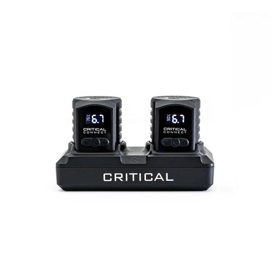 Critical Connect Shorty RCA Universal Battery + Charging Dock Kit