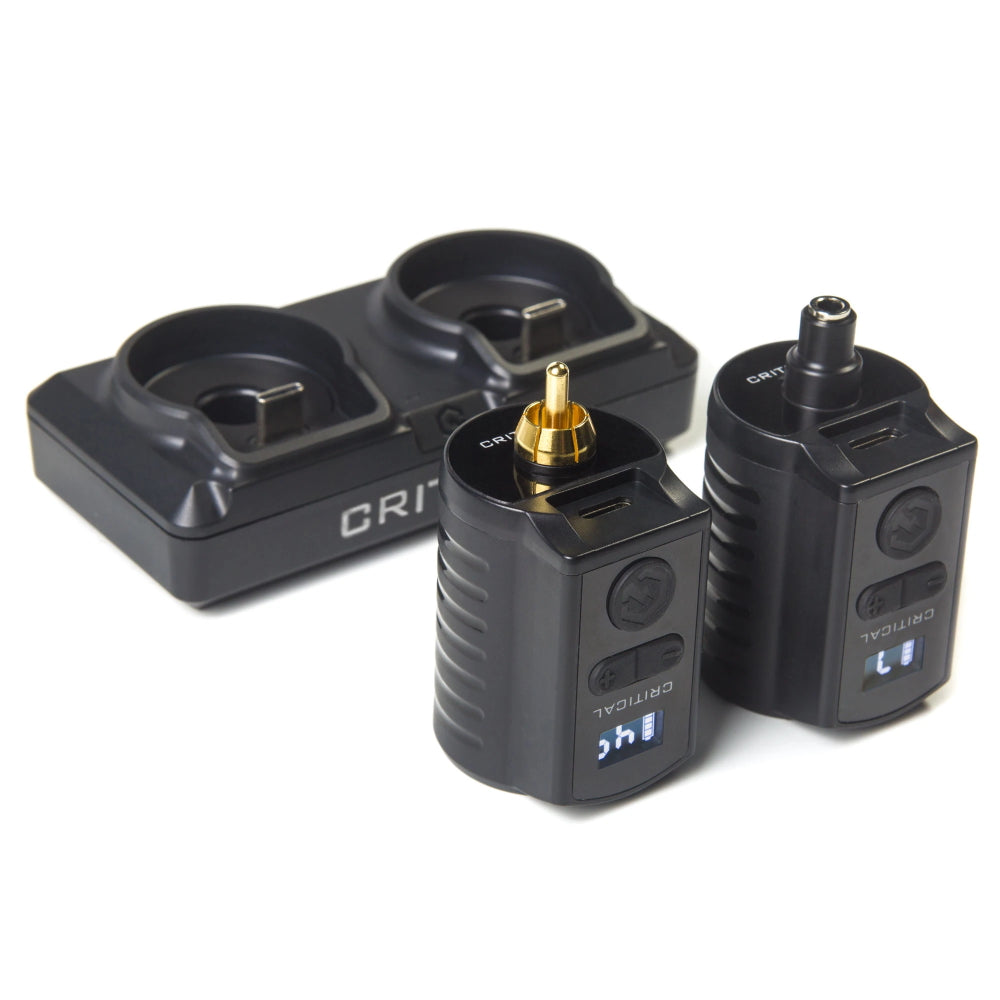 Critical Connect 3.5mm Universal Battery + Footswitch + Charging Dock Kit