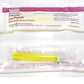 Yellow version of the seamless dermal punch in sterilized blister packaging