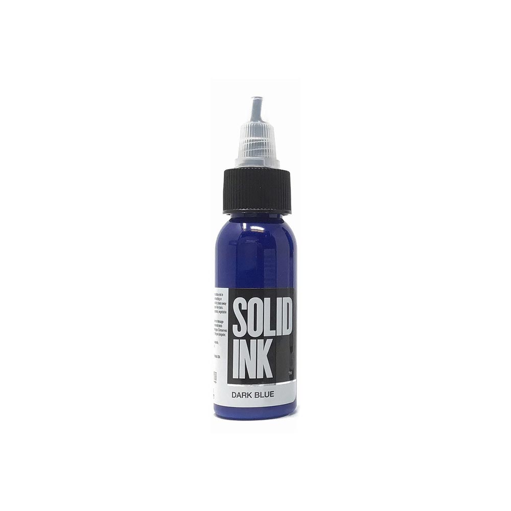 Dark Blue — Solid Ink — 1oz Bottle