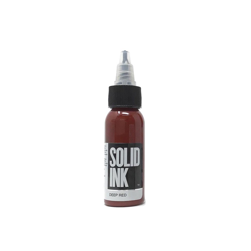 Deep Red — Solid Ink — 1oz Bottle