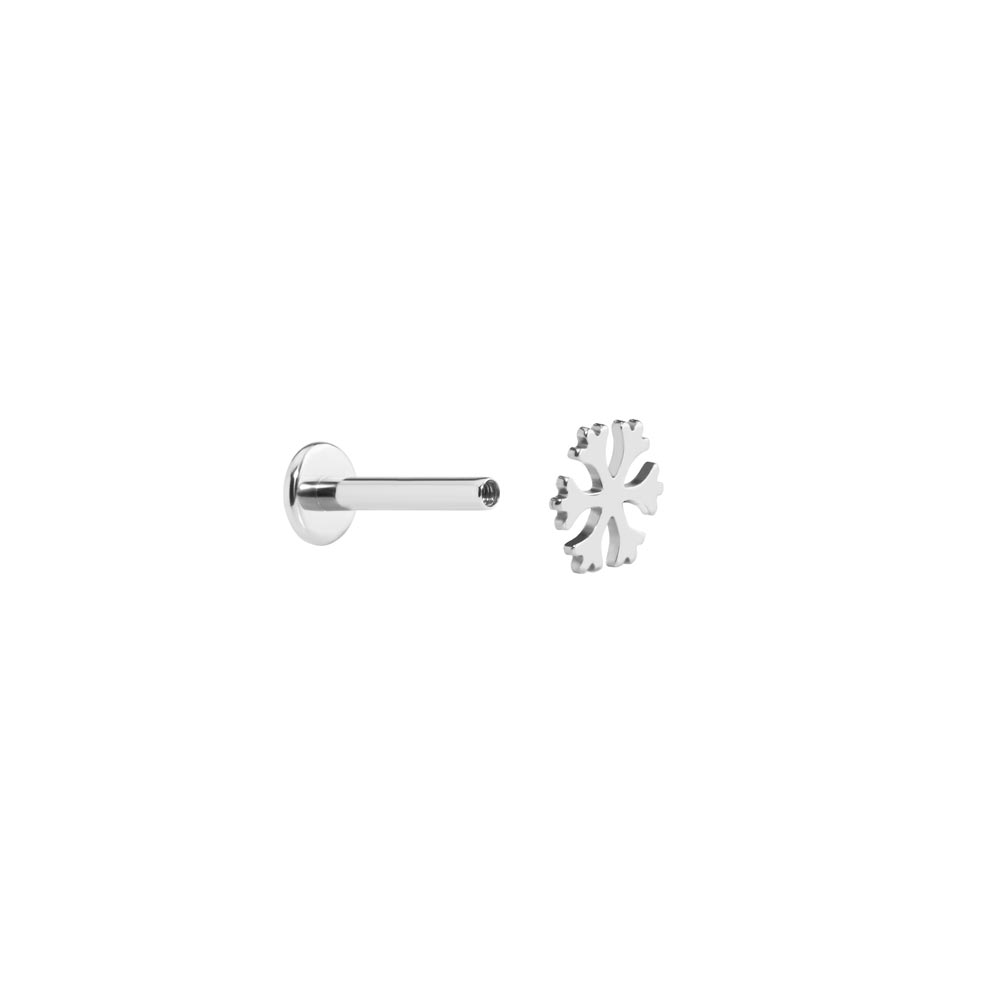 Tilum 14g–12g Internal Snowflake Titanium Top — Price Per 1