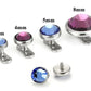 Magnet Gem Tops Come in Numerous Colors