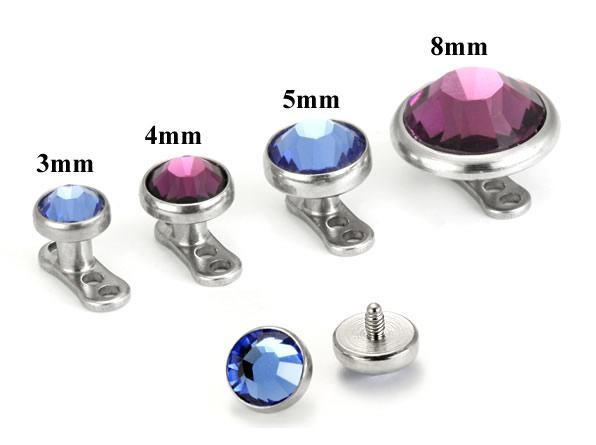 Magnetic Dermal Gem Tops