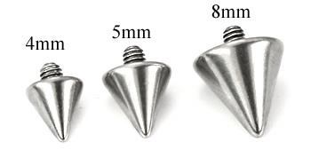 Choose From 5mm or 6mm Steel Cones