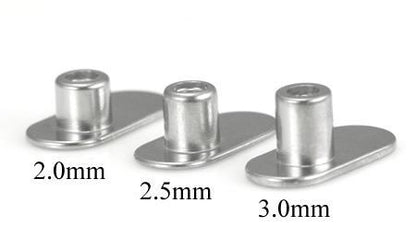 Tilum 10g Titanium Dermal Anchor with Solid Base - Price Per 1 - Painful Pleasures
