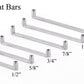 14g Titanium Surface Barbells With 3mm Rise Posts