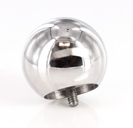 00g Internally Threaded 14mm Counter-Sunk Steel Ball - Price Per 1