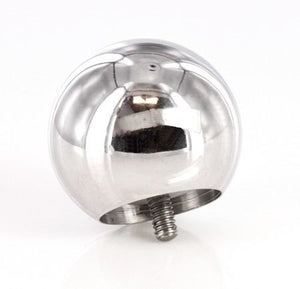 00g Internally Threaded 14mm Counter-Sunk Steel Ball - Price Per 1 - Painful Pleasures