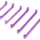 Wear Any 12g or 14g Internally-Threaded Dermal Tops With Internal 2.0mm Threading With These Surface Barbells