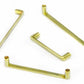 These 14g Flat Titanium Surface Barbells Work With All of Our Dermal Tops & Other Ends With Internal 1.2mm Threading