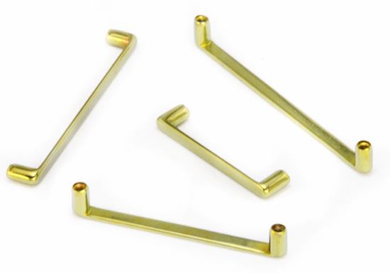 These 14g Flat Titanium Surface Barbells Work With All of Our Dermal Tops & Other Ends With Internal 1.2mm Threading