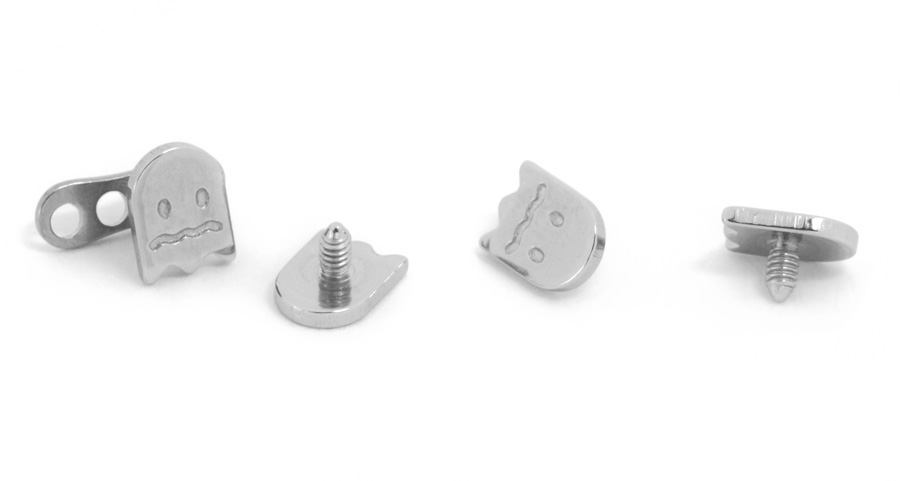 These Ghost Body Jewelry Tops Look Like Something Right Out of the Old Pac-man Arcade Game