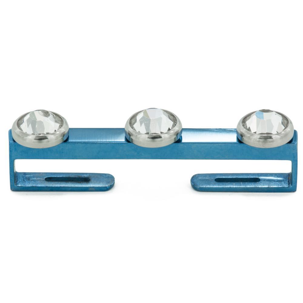 Surface Staple Flat Titanium Bar with 14g-12g Internally Threaded Holes