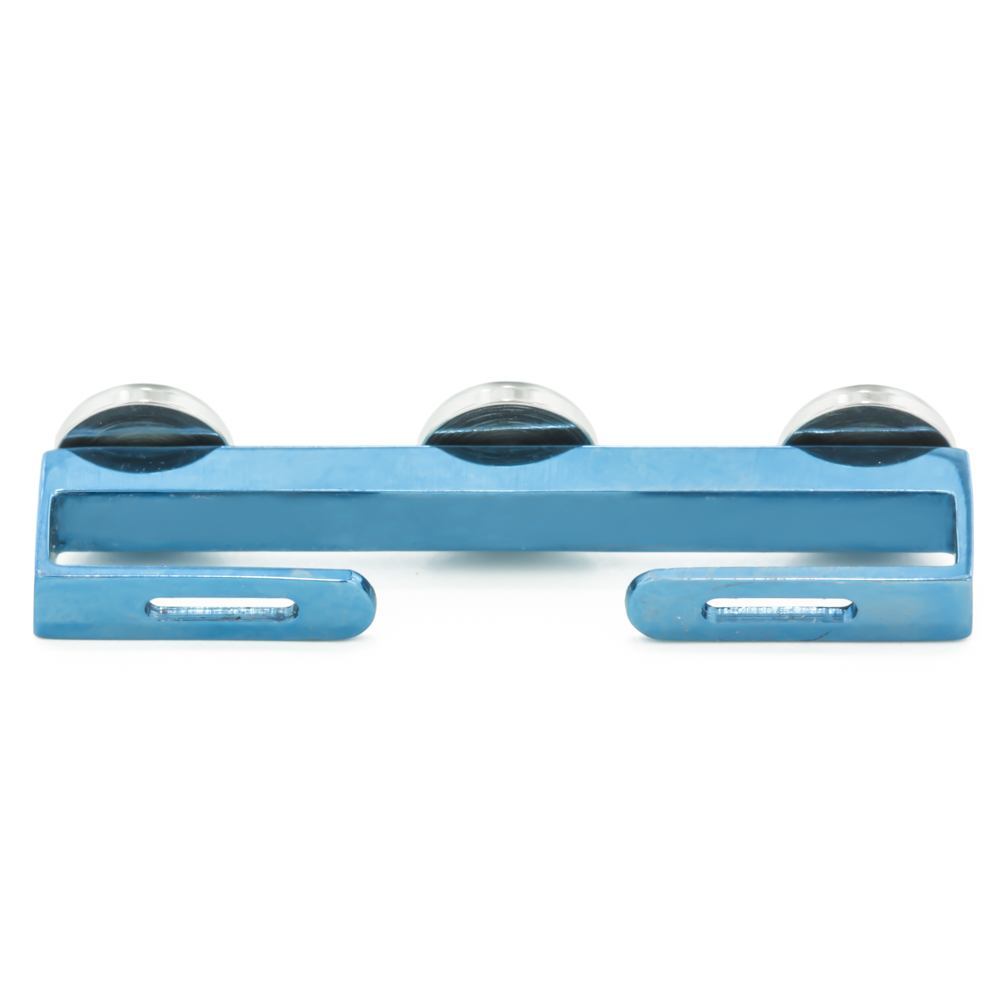 Surface Staple Flat Titanium Bar with 14g-12g Internally Threaded Holes