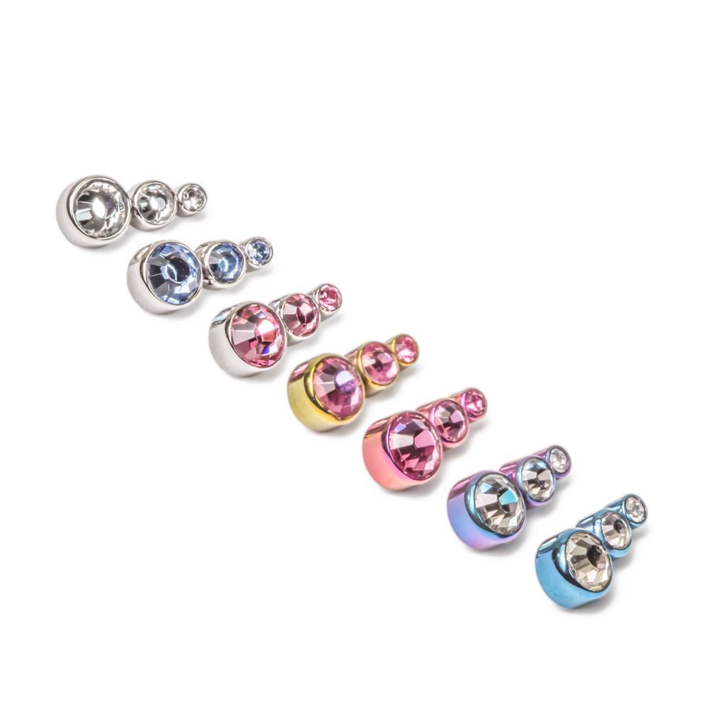 3 Jewel Cluster Top