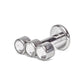 14g-12g Internally Threaded Stop Light Jewel Cluster Top – Price Per 1