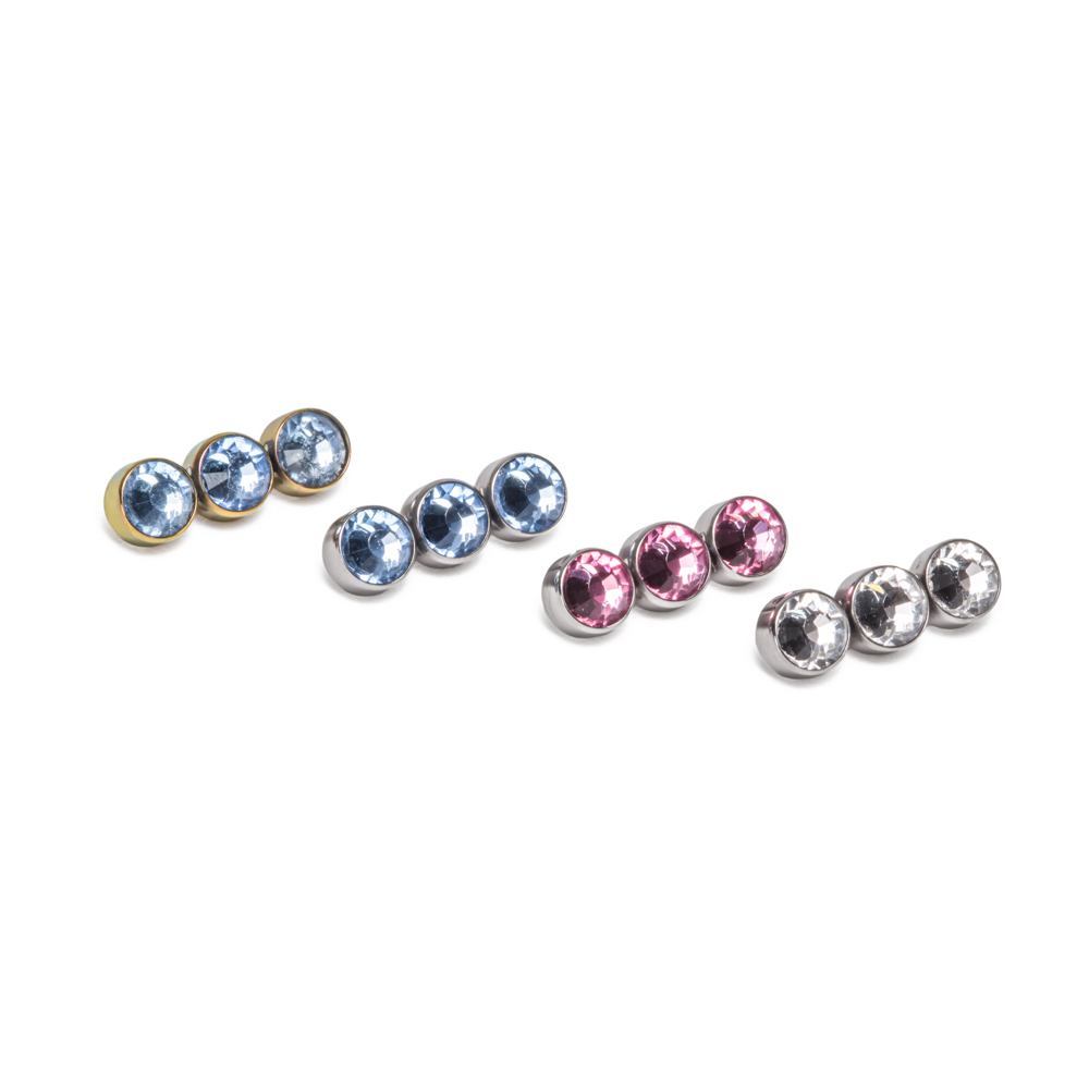 Threaded 4mm Stop Light Cluster Top - Color Options