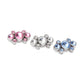 18g-16g Internally Threaded Galaxy Cluster Top - Price Per 1 - Color Options