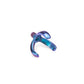 18g–16g Internally Threaded Titanium 3-Prong Setting Top — Price Per 1 (colors)