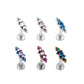 14g–12g Internally Threaded Polar Jewels Titanium Top — Price Per 1 (post)