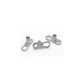 Tilum 14g Titanium Dermal Anchor with 2mm or 2.5mm Rise & Double-Hole Base - Price Per 1