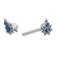 14g–12g Internally Threaded Titanium Adapter End for Barbell Jewelry — Price Per 1 (Threading 1)
